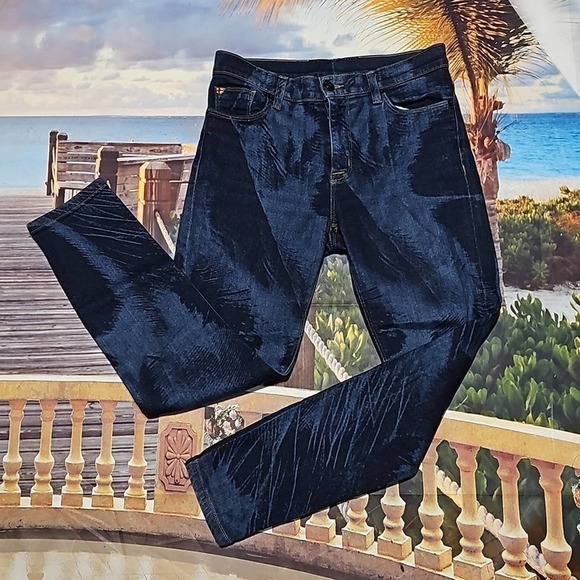 Hudson Tie Dye Super Skinny Jeans Size 28 - Picture 1 of 5
